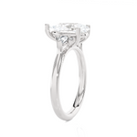 Pear-Shaped Three Stone Lab Grown Diamond Ring