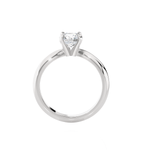 Round Lab Grown Diamond Solitaire Engagement Ring