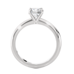 Round Lab Grown Diamond Solitaire Engagement Ring