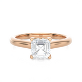 Princess-Cut Lab Grown Diamond Halo Engagement Ring