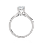 Princess-Cut Lab Grown Diamond Halo Engagement Ring
