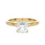 Princess-Cut Lab Grown Diamond Halo Engagement Ring