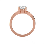 Round Lab Grown Diamond Solitaire Engagement Ring