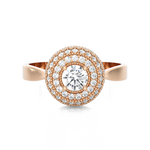 3/4 ctw Round Lab Grown Diamond Ring