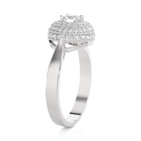3/4 ctw Round Lab Grown Diamond Ring