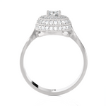 3/4 ctw Round Lab Grown Diamond Ring