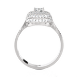 3/4 ctw Round Lab Grown Diamond Ring