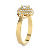 3/4 ctw Round Lab Grown Diamond Ring