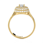 3/4 ctw Round Lab Grown Diamond Ring