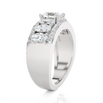 Oval Lab Grown Diamond Anniversary Ring