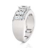 Oval Lab Grown Diamond Anniversary Ring