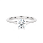 3/4 ctw Round Lab Grown Diamond Solitaire Engagement Ring