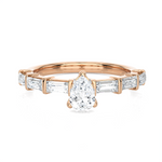 1 ctw Round Lab Grown Diamond Solitaire Engagement Ring