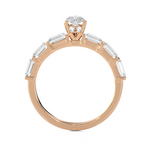 1 ctw Round Lab Grown Diamond Solitaire Engagement Ring