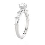 1 ctw Round Lab Grown Diamond Solitaire Engagement Ring