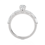 1 ctw Round Lab Grown Diamond Solitaire Engagement Ring