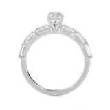 1 ctw Round Lab Grown Diamond Solitaire Engagement Ring