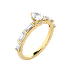 1 ctw Round Lab Grown Diamond Solitaire Engagement Ring