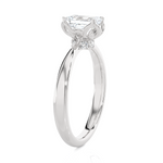 Emerald-Cut Lab Grown Diamond Solitaire Engagement Ring
