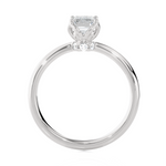 Emerald-Cut Lab Grown Diamond Solitaire Engagement Ring