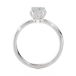 Round Lab Grown Diamond Solitaire Engagement Ring