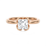 Princess-Cut Lab Grown Diamond Solitaire Engagement Ring