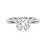 Princess-Cut Lab Grown Diamond Solitaire Engagement Ring