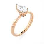 1 5/8 ctw Pear-Shaped Lab Grown Diamond Solitaire Engagement Ring