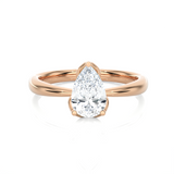 1 5/8 ctw Pear-Shaped Lab Grown Diamond Solitaire Engagement Ring
