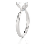 1 5/8 ctw Pear-Shaped Lab Grown Diamond Solitaire Engagement Ring