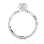 1 5/8 ctw Pear-Shaped Lab Grown Diamond Solitaire Engagement Ring