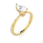 1 5/8 ctw Pear-Shaped Lab Grown Diamond Solitaire Engagement Ring