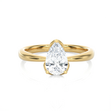 1 5/8 ctw Pear-Shaped Lab Grown Diamond Solitaire Engagement Ring