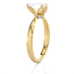 1 5/8 ctw Pear-Shaped Lab Grown Diamond Solitaire Engagement Ring