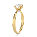 1 ctw Round Lab Grown Diamond Solitaire Engagement Ring