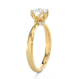 1 ctw Round Lab Grown Diamond Solitaire Engagement Ring