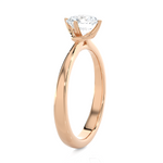 1 1/4 ctw Round Lab Grown Diamond Solitaire Engagement Ring