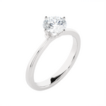 1 1/4 ctw Round Lab Grown Diamond Solitaire Engagement Ring