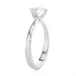 1 1/4 ctw Round Lab Grown Diamond Solitaire Engagement Ring