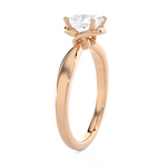 1 ctw Round Lab Grown Diamond Solitaire Engagement Ring