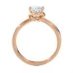 1 ctw Round Lab Grown Diamond Solitaire Engagement Ring