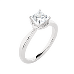 1 ctw Round Lab Grown Diamond Solitaire Engagement Ring
