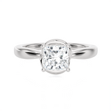 1 ctw Round Lab Grown Diamond Solitaire Engagement Ring