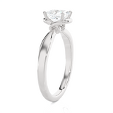 1 ctw Round Lab Grown Diamond Solitaire Engagement Ring