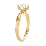 1 ctw Round Lab Grown Diamond Solitaire Engagement Ring