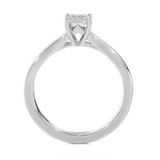 3/4 ctw Emerald-Cut Lab Grown Diamond Solitaire Engagement Ring