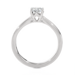Oval Lab Grown Diamond Solitaire Engagement Ring