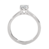 Oval Lab Grown Diamond Solitaire Engagement Ring