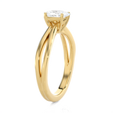 Oval Lab Grown Diamond Solitaire Engagement Ring