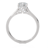 1 ctw Round Lab Grown Diamond Solitaire Engagement Ring